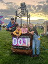 Cody Robinson with family at balloon festival